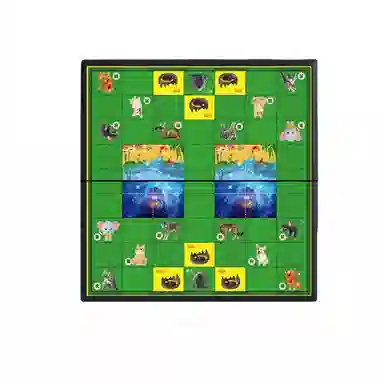 乐智由我 飞行棋磁性可折叠便携式益智玩具亲子磁石游戏 桌游