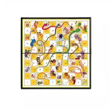 乐智由我 飞行棋磁性可折叠便携式益智玩具亲子磁石游戏 桌游