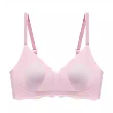 欧迪芬 裸感无痕大胸显小超薄款兔耳朵文胸 女款