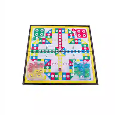 乐智由我 飞行棋游戏棋 磁性棋盘 可折叠 桌游