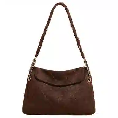 老人头 复古高级日常 织物 单肩包 常规 女款 多色