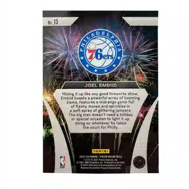 PANINI 2021-22 76 PRIZM