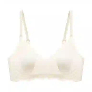欧迪芬 裸感无痕大胸显小超薄款兔耳朵文胸 女款