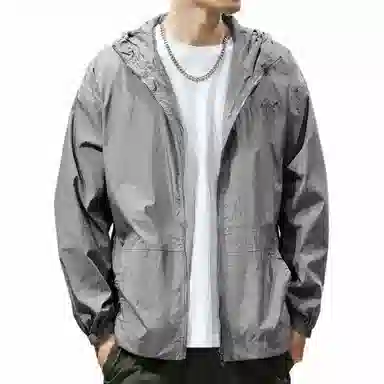 贵色 高端工装户外连帽防晒服 男款