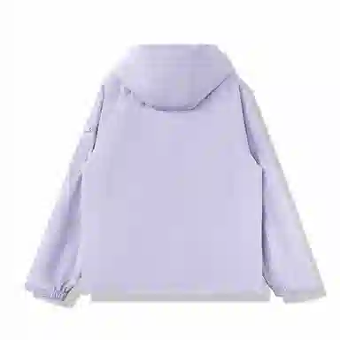 鸭鸭 美式潮牌高街纯色大口袋设计薄款凉爽百搭宽松休闲连帽夹克外套 男女同款