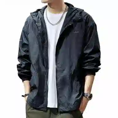 贵色 高端工装户外连帽防晒服 男款