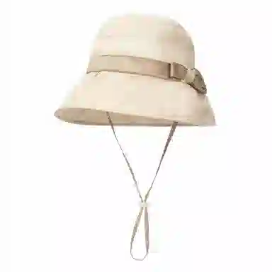 上海故事  中式优雅气质遮阳帽女时尚春夏防紫外线太阳帽时尚渔夫帽盆帽透气不压头帽子  锦纶聚酯纤维 防晒帽 女款