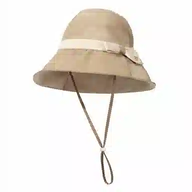 上海故事  中式优雅气质遮阳帽女时尚春夏防紫外线太阳帽时尚渔夫帽盆帽透气不压头帽子  锦纶聚酯纤维 防晒帽 女款