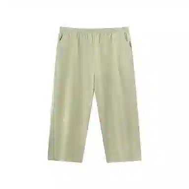 莫代尔 简约休闲舒适亲肤透气柔软百搭纯色七分裤春夏季睡裤 女款