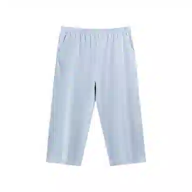 莫代尔 简约休闲舒适亲肤透气柔软百搭纯色七分裤春夏季睡裤 女款