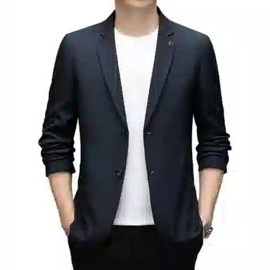 轻商务韩版通勤高档休闲正装西装 男款