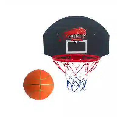 乐智由我 挂式篮板投篮框标准篮球室内 玩具