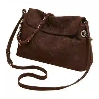 老人头 复古高级日常 织物 单肩包 常规 女款 多色