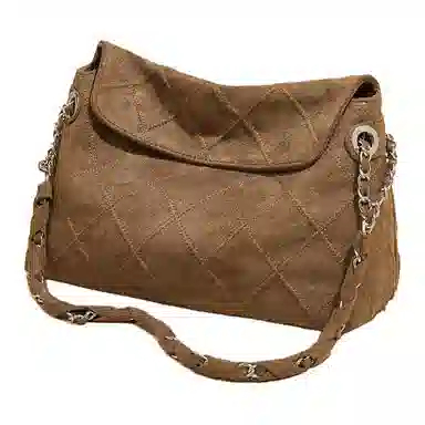 老人头 复古高级日常 织物 单肩包 常规 女款 多色