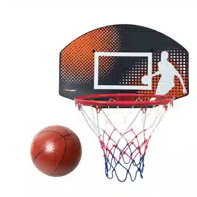 乐智由我 挂式篮板投篮框标准篮球室内 玩具