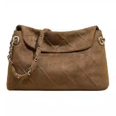 老人头 复古高级日常 织物 单肩包 常规 女款 多色