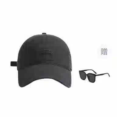 木林森 日系潮流软顶复古简约字母刺绣春夏百搭弯檐 棉 鸭舌帽 男女同款情侣款