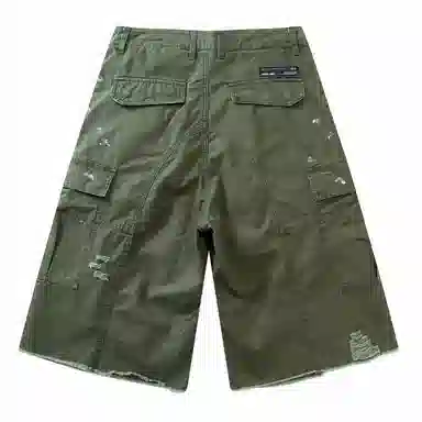 Maserati logoBaggy shorts