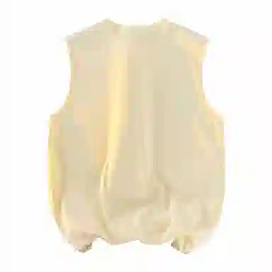 兰缪 日系纯色简约宽松百搭圆领休闲亲肤柔软舒适透气无袖背心 男女同款