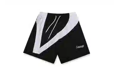 美式户外运动训练宽松透气刺绣字母休闲舒适跑步装备篮球裤 男女同款