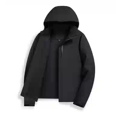 秋季纯色宽松爸爸装上衣  都市生活/旅游/通勤商务/休闲生活冲锋衣 男款