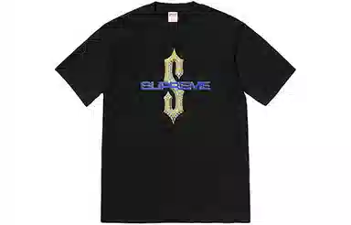 Supreme SS18 Diamonds Tee Black