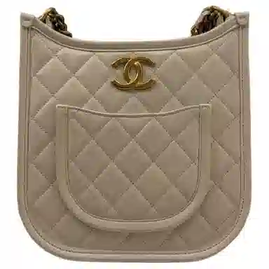 CHANEL 24S Logo Hobo