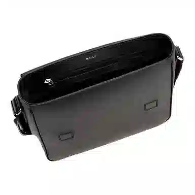 Bally Logo Print Messenger Bag