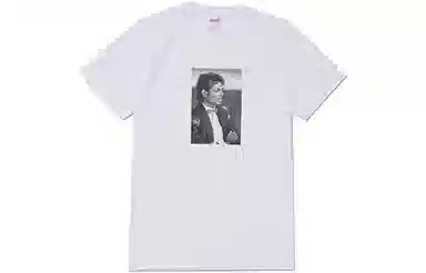 Supreme SS17 Michael Jackson Tee White