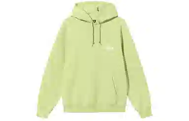 Stussy Logo Pullover Hoodie Black