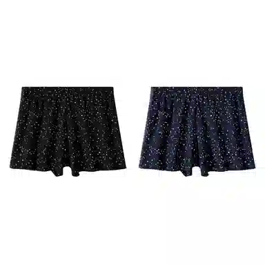对你的私语 星空阿罗裤舒适透气吸汗排湿居家内裤 男款 礼盒组合装