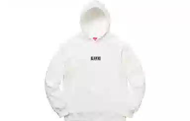 Supreme SS19 Gilbert x George Life Hooded Sweatshirt White