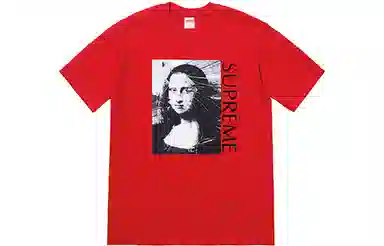 Supreme SS18 Mona Lisa Tee Red T
