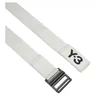 Y-3 Belt White 4CM