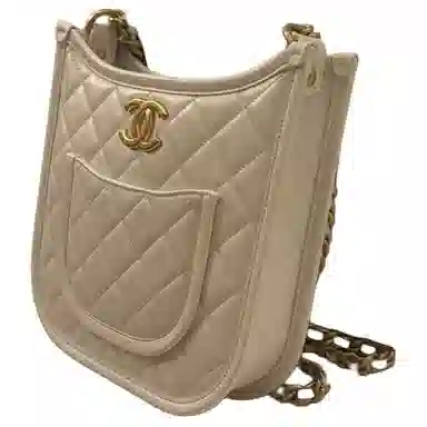 CHANEL 24S Logo Hobo