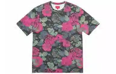 Supreme Flowers Tee Black