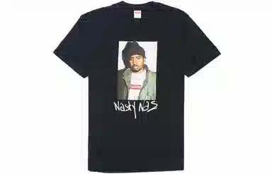 Supreme FW17 Nas Tee Black