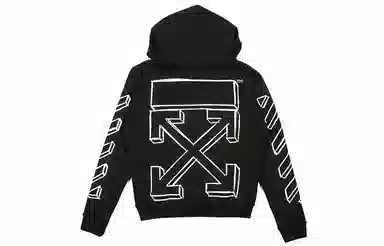 OFF-WHITE Pullover Sweatshirt Black