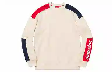Supreme SS19 Formula Crewneck Natural