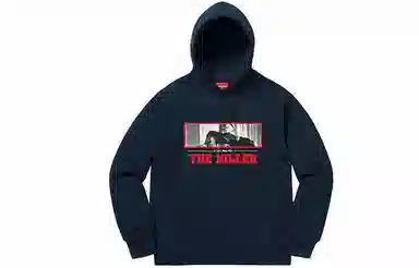Supreme FW18 The Killer Hooded Sweatshirt Navy