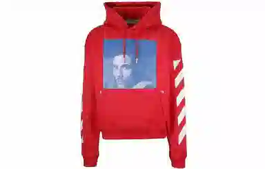 OFF-WHITE Hoodie Red