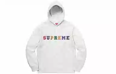 Supreme FW19 The Most Hooded Sweatshirt Grey