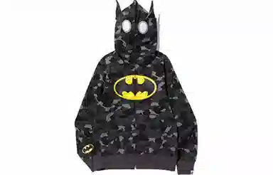 A BATHING APE x DC Batman Color Camo Full Zip Hoodie DC