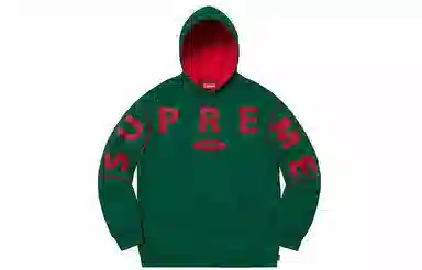 Supreme FW19 Week 1 Spread Logo Hooded Sweatshirt Logo