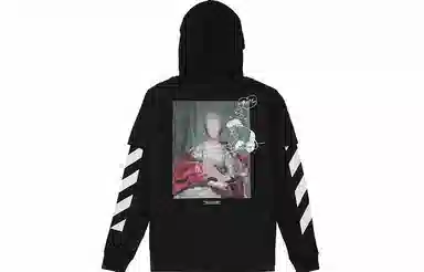 OFF-WHITE Two-Piece Hoodie Black