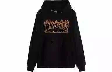 Thrasher Richter Hoodie Black
