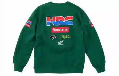 Supreme x Honda x Fox Racing Crewneck