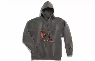 Jordan x Travis Scott Pullover Hoodie Gray