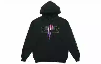 Thrasher Jellyfish Hoodie Black