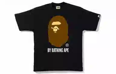 A BATHING APE By Bathing T-Shirt Black